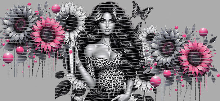 16oz Sunflower Girl-SU-229